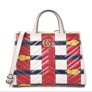 GUCCI TROMPE L’OEIL PRINT GG MARMONT